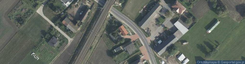 Zdjęcie satelitarne Nacław ul.