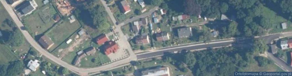Zdjęcie satelitarne Nakielno ul.