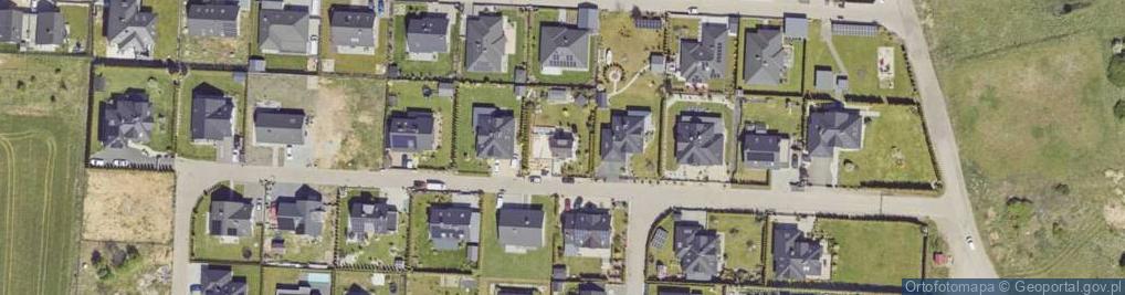 Zdjęcie satelitarne Na Wzgórzu ul.