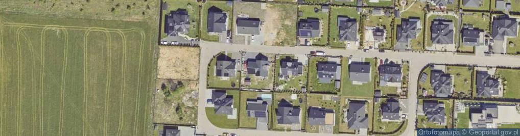 Zdjęcie satelitarne Na Wzgórzu ul.