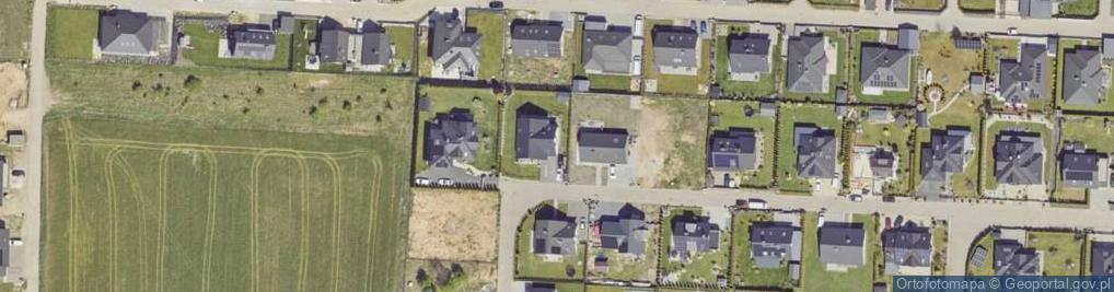 Zdjęcie satelitarne Na Wzgórzu ul.