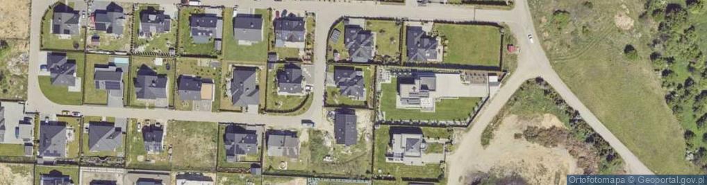 Zdjęcie satelitarne Na Wzgórzu ul.