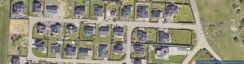 Zdjęcie satelitarne Na Wzgórzu ul.