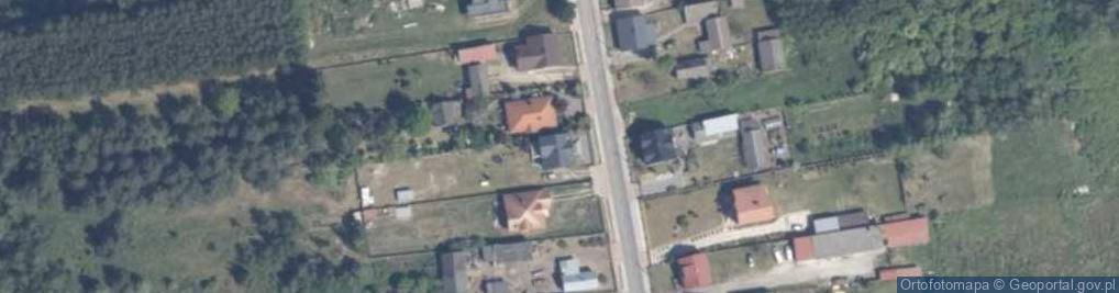 Zdjęcie satelitarne Nałęczów ul.