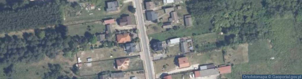 Zdjęcie satelitarne Nałęczów ul.