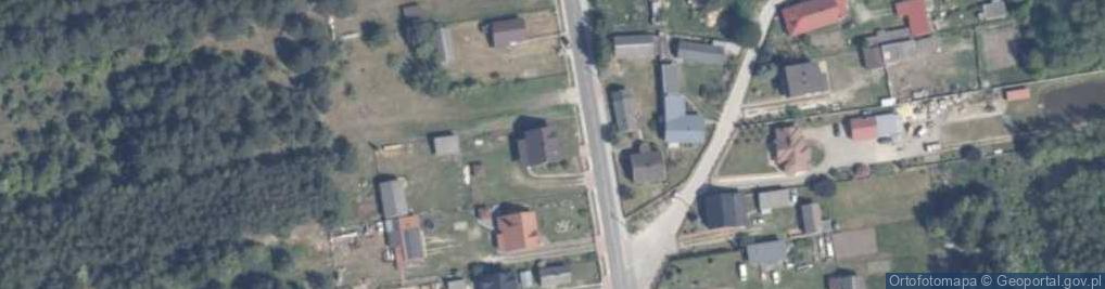 Zdjęcie satelitarne Nałęczów ul.