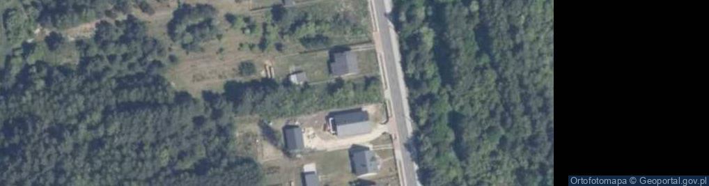 Zdjęcie satelitarne Nałęczów ul.