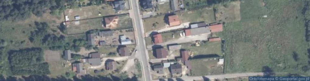 Zdjęcie satelitarne Nałęczów ul.