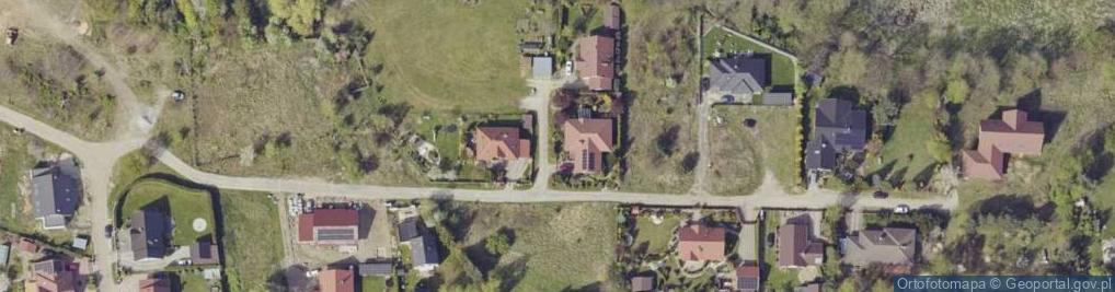 Zdjęcie satelitarne Na Skarpie ul.