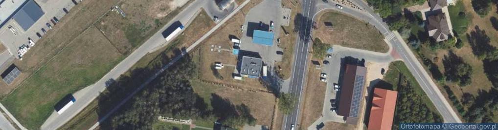 Zdjęcie satelitarne Narty ul.