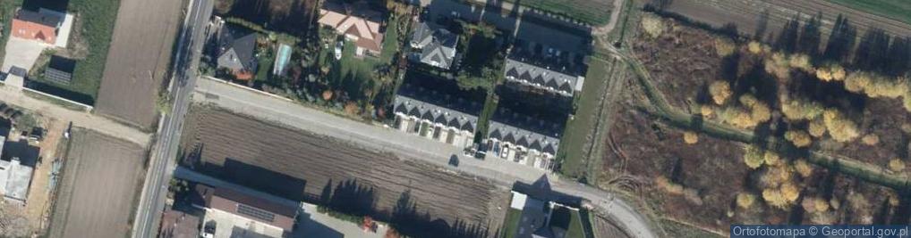 Zdjęcie satelitarne Nagietków ul.