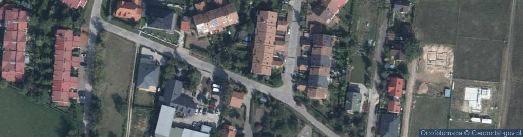 Zdjęcie satelitarne Na Skraju ul.