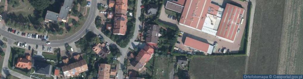 Zdjęcie satelitarne Na Skraju ul.