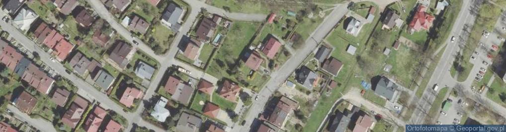 Zdjęcie satelitarne Naściszowska ul.