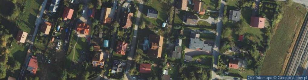 Zdjęcie satelitarne Nad Jeziorem ul.