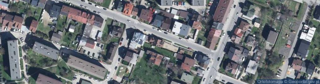 Zdjęcie satelitarne Na Równi ul.