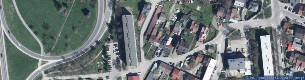 Zdjęcie satelitarne Na Równi ul.