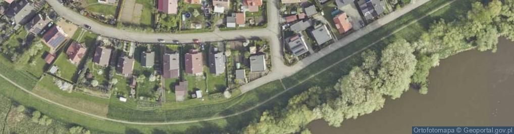 Zdjęcie satelitarne Na Grobli ul.