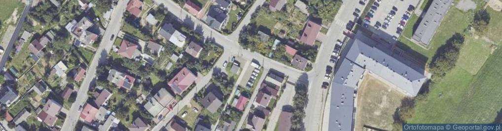 Zdjęcie satelitarne Nagórna I ul.