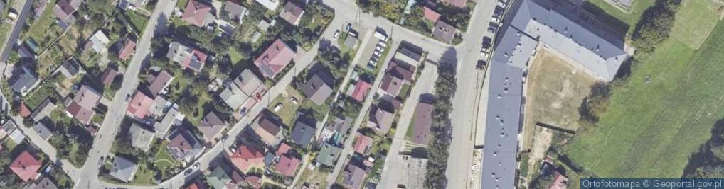 Zdjęcie satelitarne Nagórna I ul.
