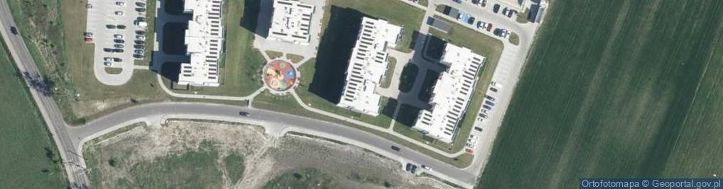 Zdjęcie satelitarne Nastrojowa ul.