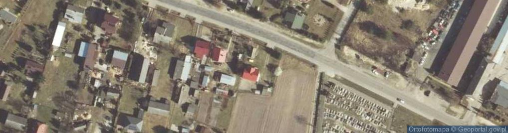 Zdjęcie satelitarne Nadbużańska ul.