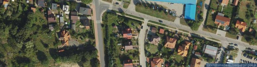 Zdjęcie satelitarne Narożna ul.