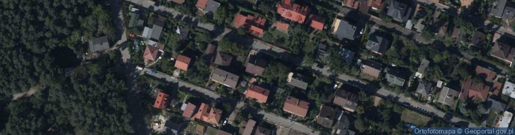Zdjęcie satelitarne Napoleońska ul.