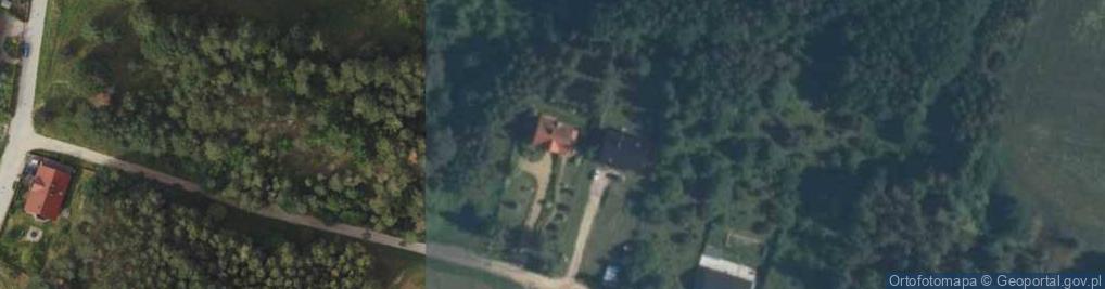 Zdjęcie satelitarne Na Wzgórzu ul.