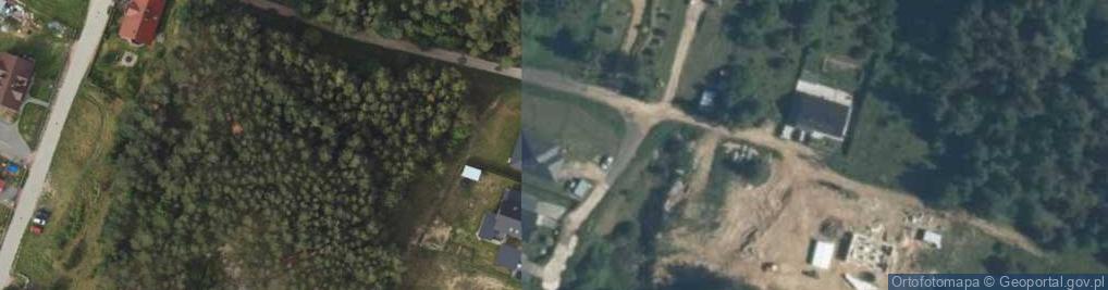 Zdjęcie satelitarne Na Wzgórzu ul.