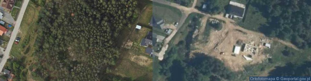 Zdjęcie satelitarne Na Wzgórzu ul.