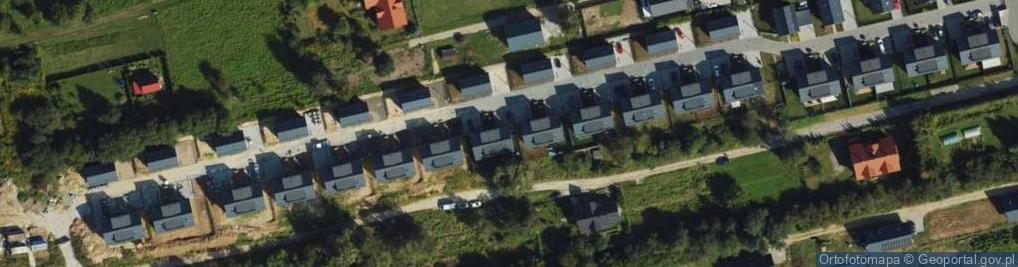 Zdjęcie satelitarne Na Wzgórzu ul.