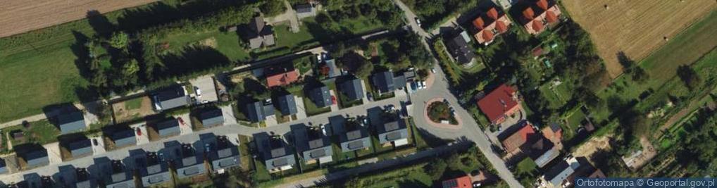 Zdjęcie satelitarne Na Wzgórzu ul.