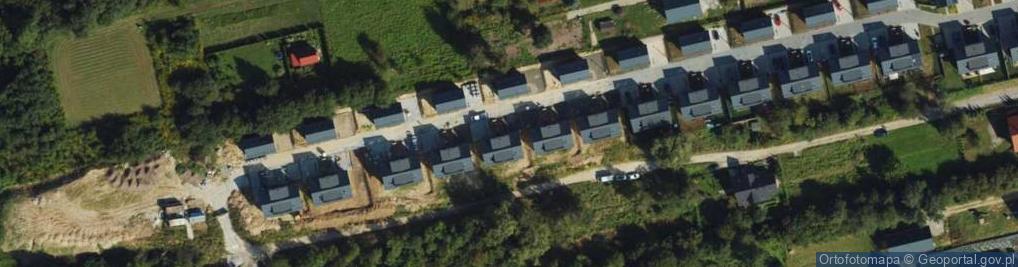 Zdjęcie satelitarne Na Wzgórzu ul.