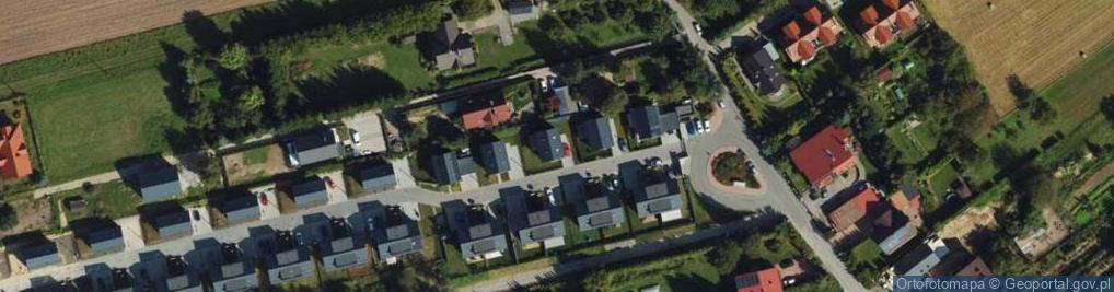 Zdjęcie satelitarne Na Wzgórzu ul.