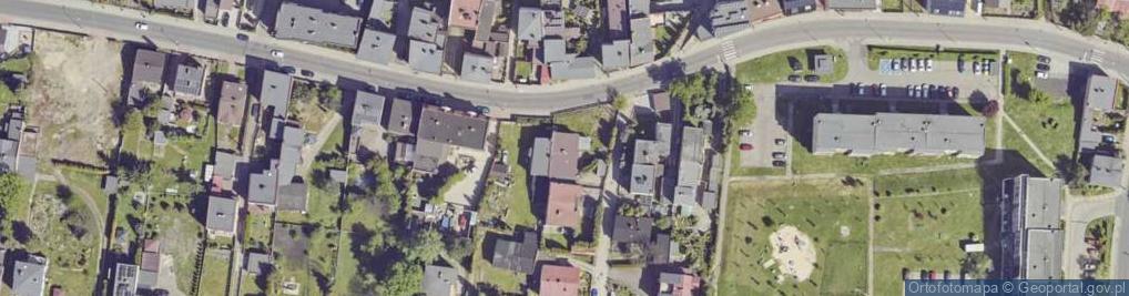 Zdjęcie satelitarne Nankera, bp. ul.