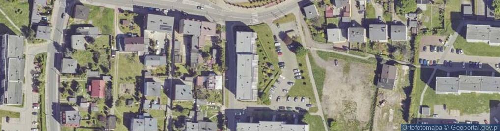 Zdjęcie satelitarne Nankera, bp. ul.