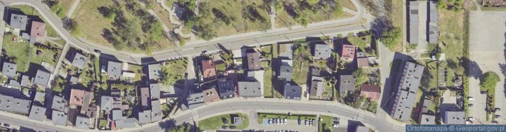 Zdjęcie satelitarne Nankera, bp. ul.
