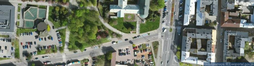 Zdjęcie satelitarne Narutowicza Gabriela ul.