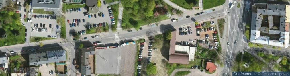 Zdjęcie satelitarne Narutowicza Gabriela ul.