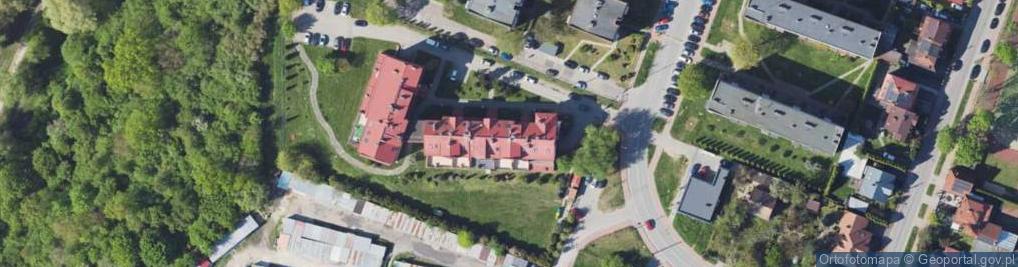 Zdjęcie satelitarne Na Skarpie ul.