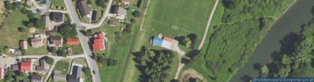 Zdjęcie satelitarne Nad Skawą ul.