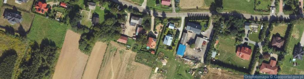 Zdjęcie satelitarne Na Błonia ul.