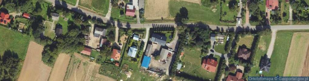 Zdjęcie satelitarne Na Błonia ul.