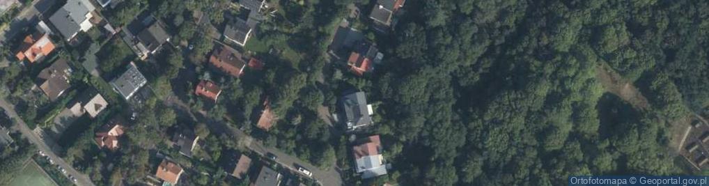 Zdjęcie satelitarne Na Uboczu ul.
