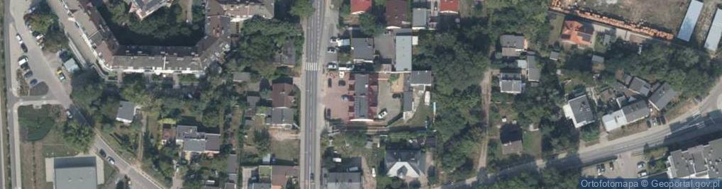 Zdjęcie satelitarne Naramowicka ul.