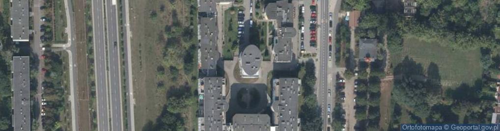 Zdjęcie satelitarne Naramowicka ul.