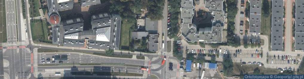 Zdjęcie satelitarne Naramowicka ul.