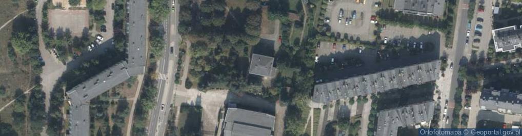Zdjęcie satelitarne Naramowicka ul.