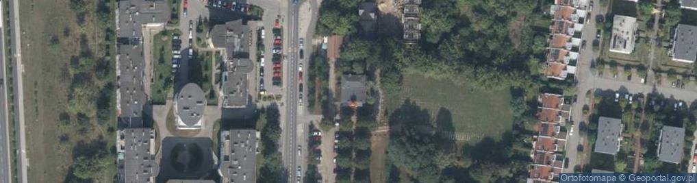 Zdjęcie satelitarne Naramowicka ul.